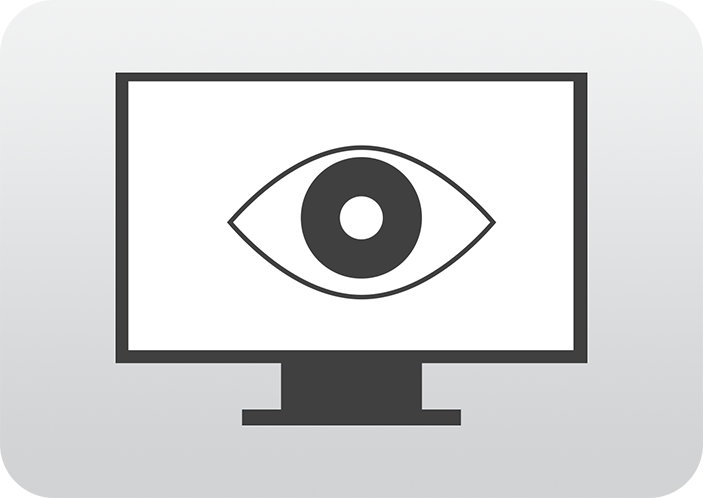 eye on a screen